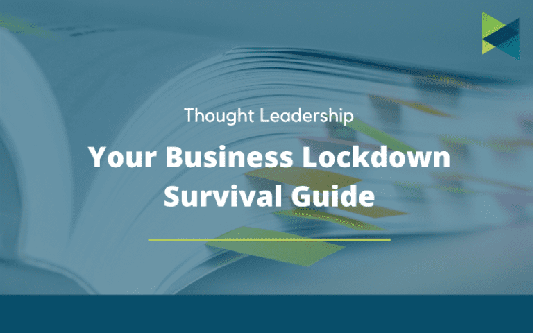 Your Business Lockdown Survival Guide - Updated for Tier 4 - NTG Training