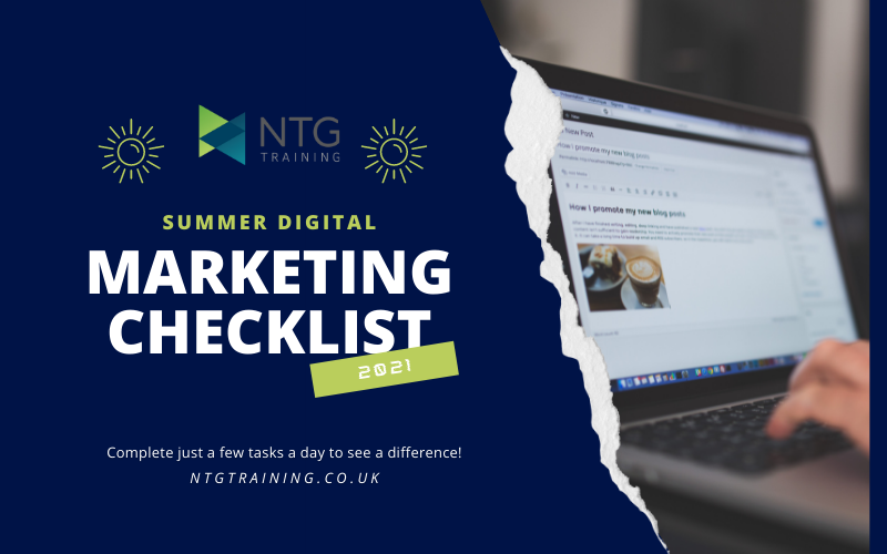 Summer digital marketing checklist